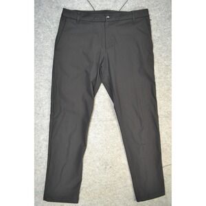 Lululemon Commission Pants Mens 36 Black‎ ABC Classic Slim Stretch Golf lm5985s